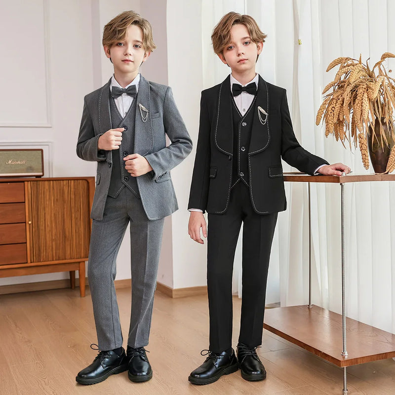 Wedding Elegant™ Elegantní chlapecký oblek na svatbu - více variant