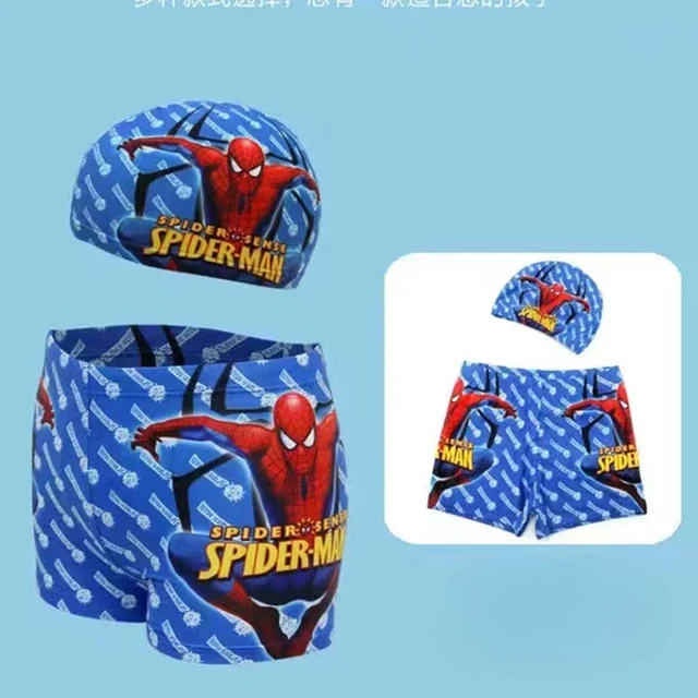 Chlapecké plavky a čepička Spiderman - více variant