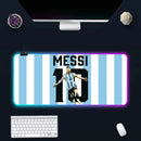 RGB svítící podložka pod klávesnici a myš Lionel Messi - více variant