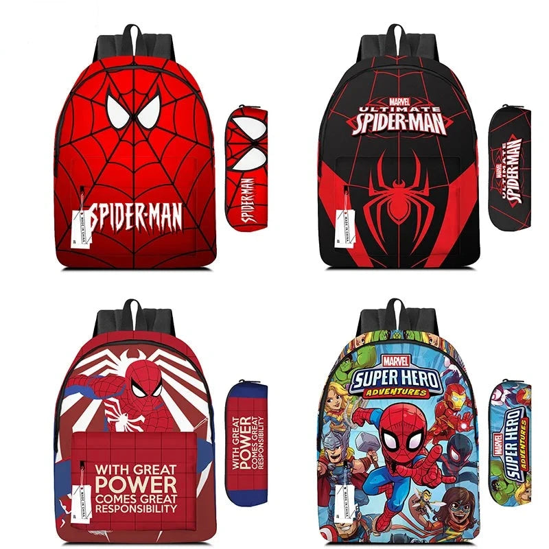 Designový školní batoh a penál Spiderman - více variant