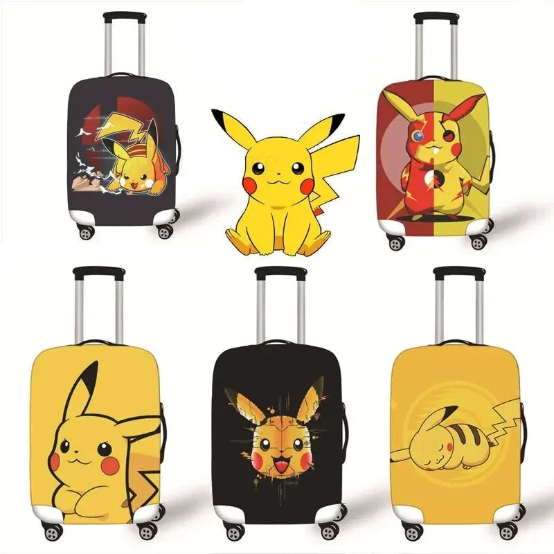 Designový obal na kufr Pikachu - více variant