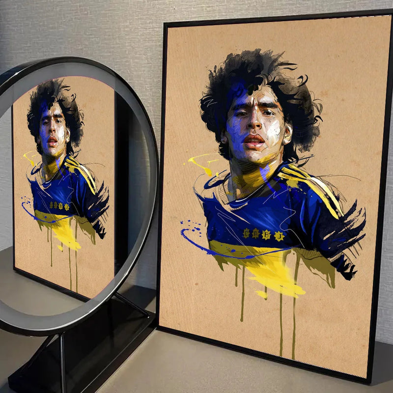 Designový obraz fotbalista - Diego Maradona