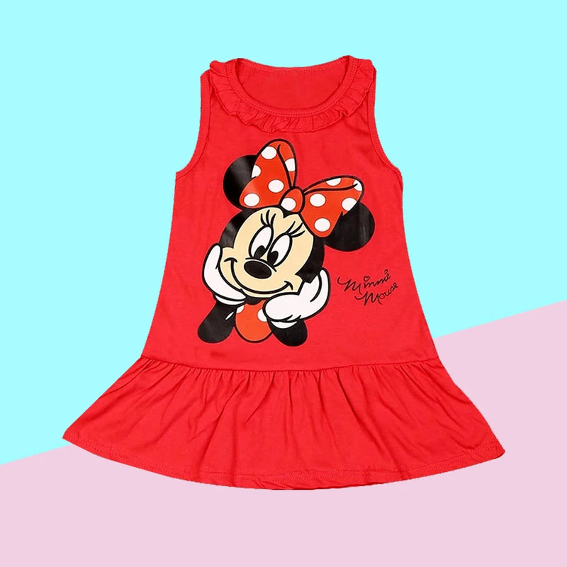 Dívčí šaty pro nejmenší Minnie Mouse