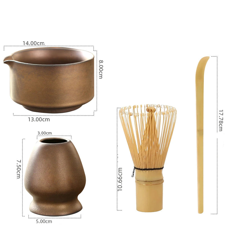 Tradiční japonský set na přípravu čaje Matcha - více variant