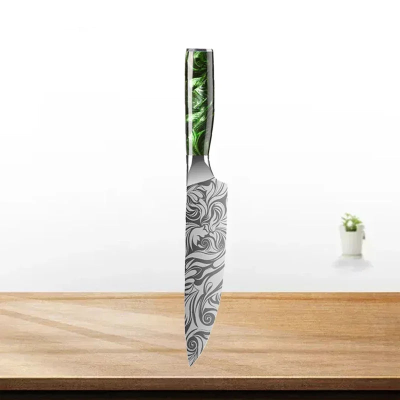 BladeArt™ kuchyňské nože s designovou rukojetí - více variant
