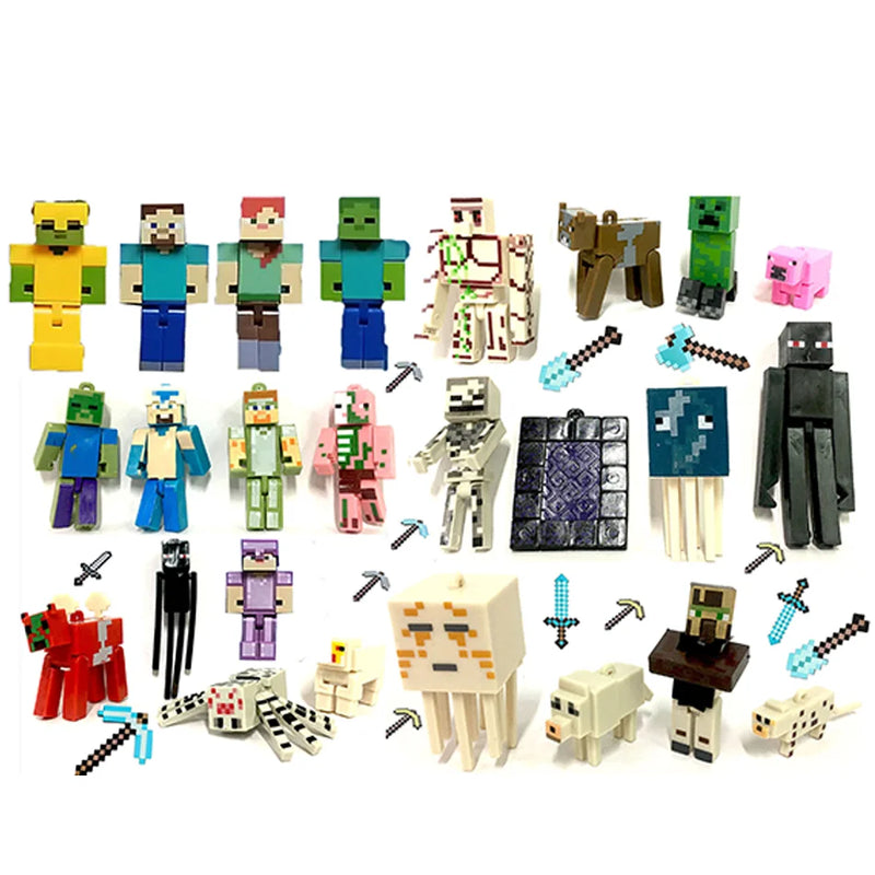 Balíček figurka a kartičky Minecraft - více variant