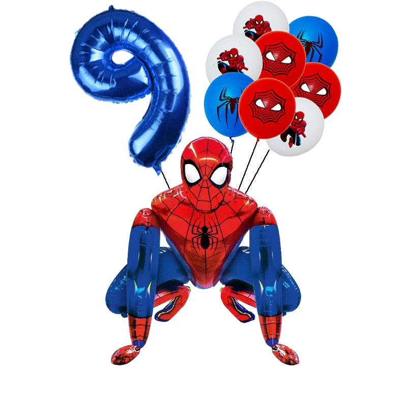 Narozeninový set balónků Spiderman - více variant