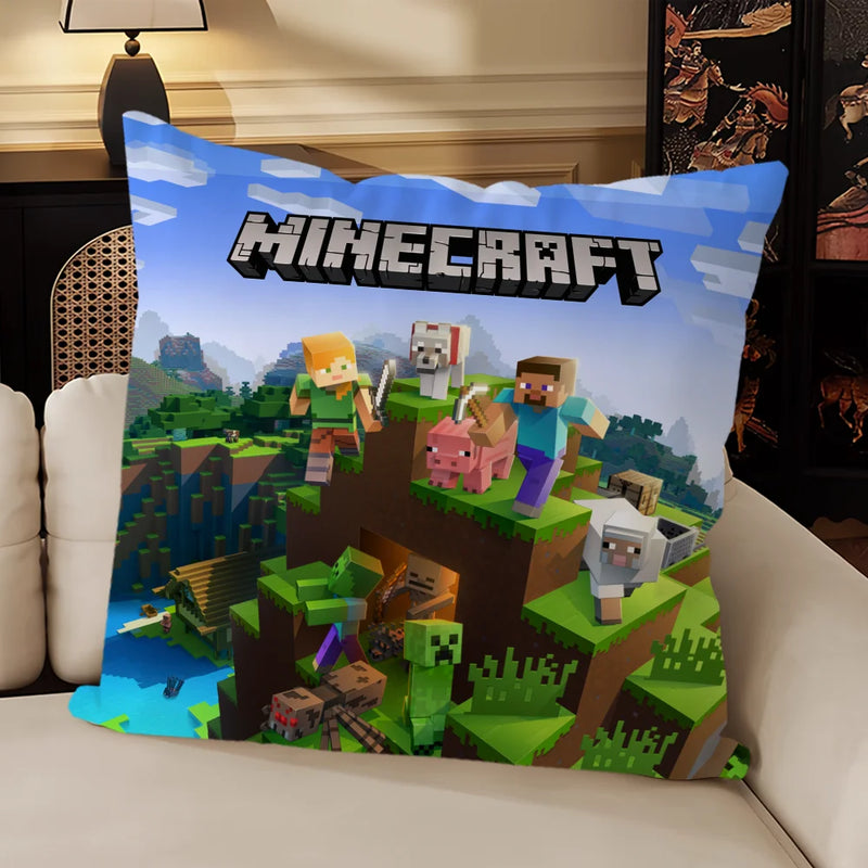 Designový povlak na polštář Minecraft - více variant