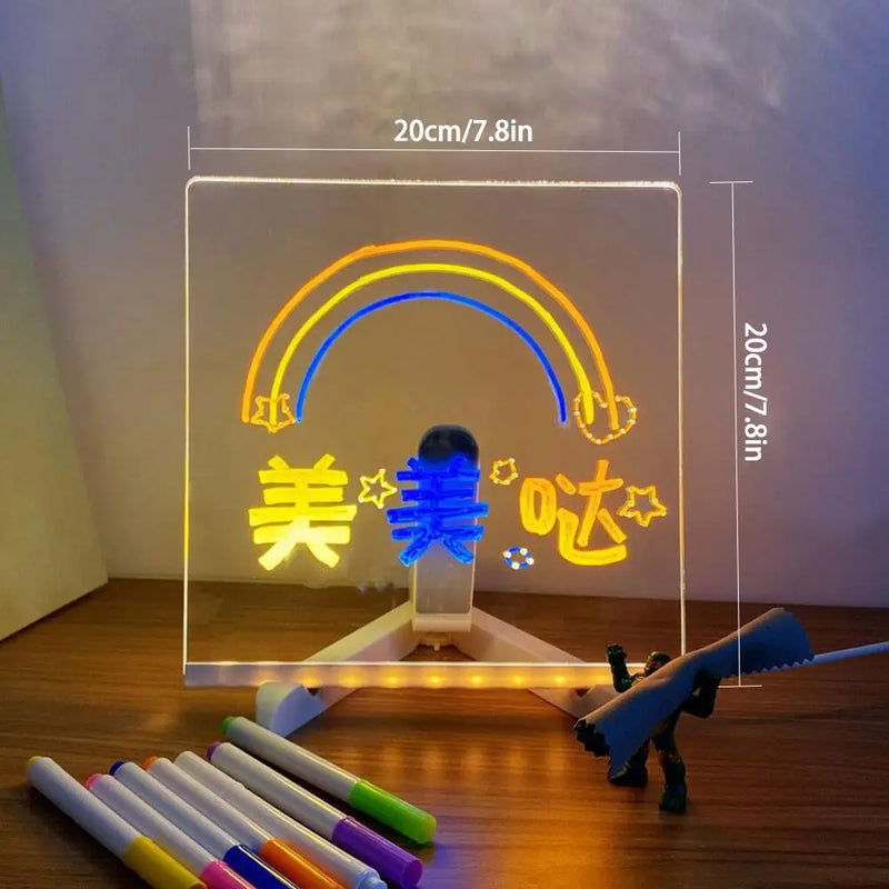 3D lampa - psací tabulka