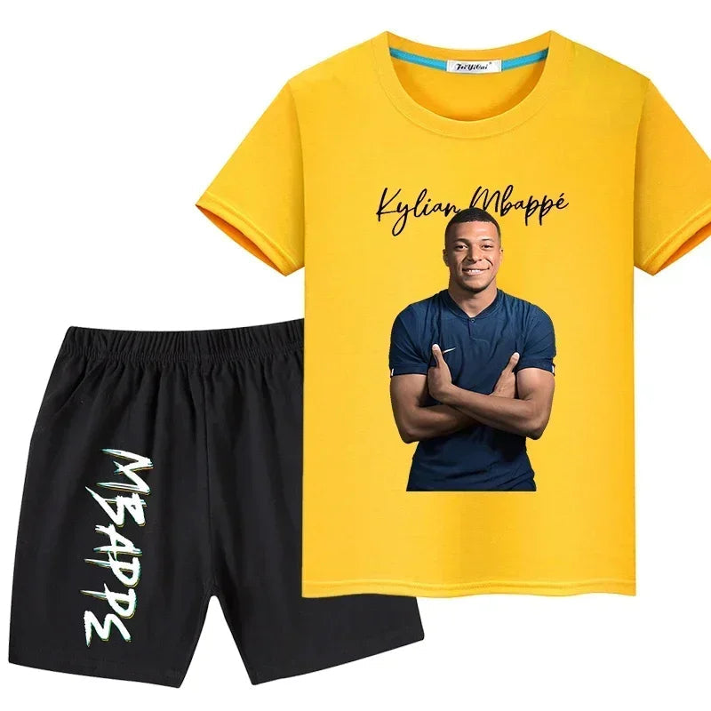 Dětská letní souprava triko a kraťasy Kylian Mbappé - více variant