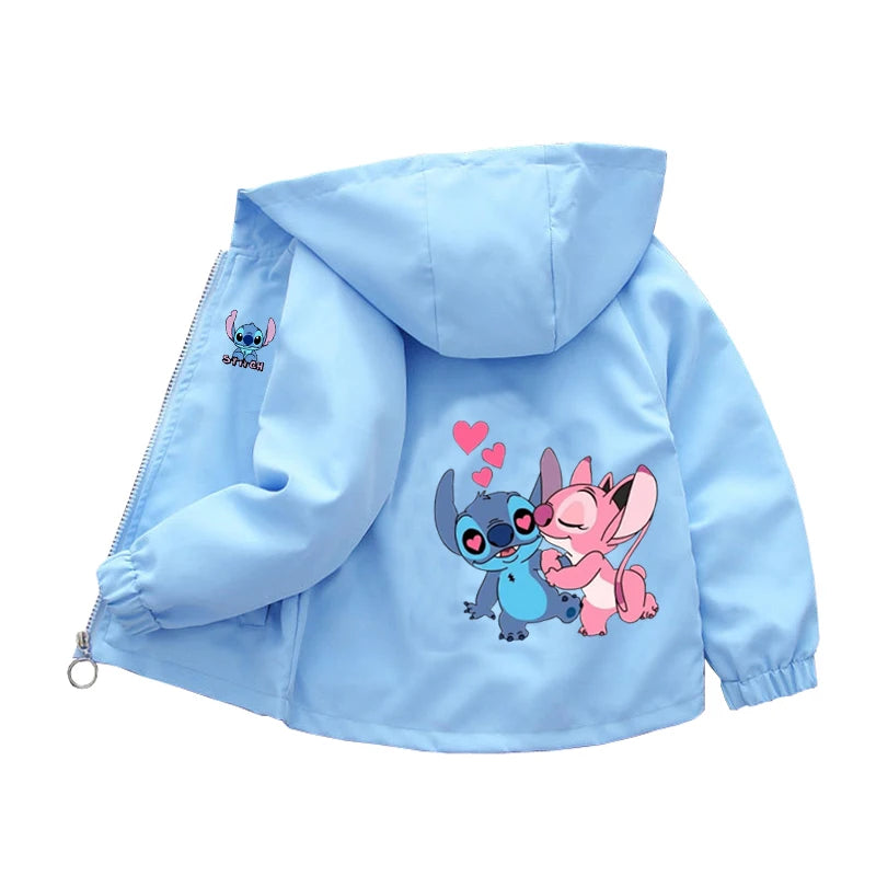 Dětská jarní a podzimní bunda Stitch - více variant