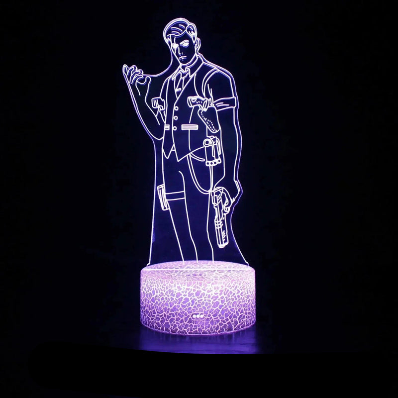 Lampa s 3D iluzí Fortnite - více variant