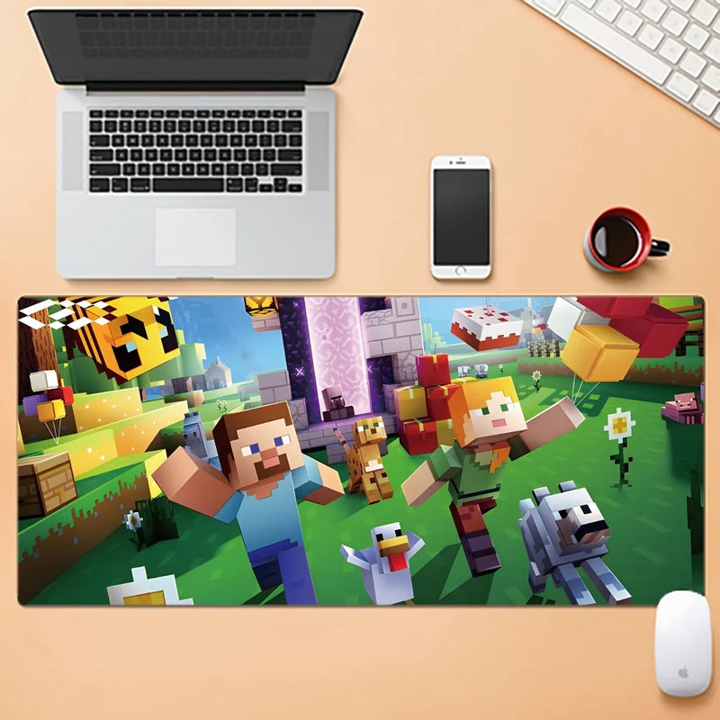 Dětská podložka pod klávesnici a myš Minecraft - více variant