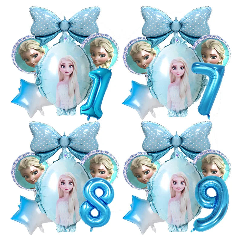 Narozeninové balónky Elsa - více variant
