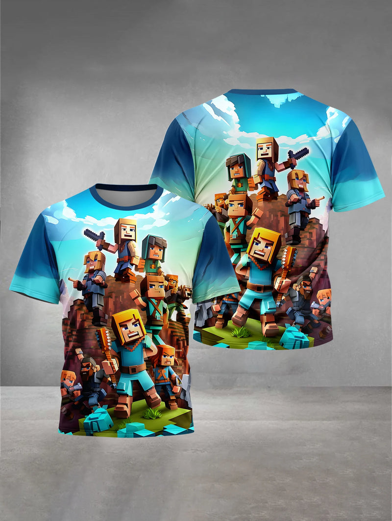 Stylové dětské tričko Minecraft - více variant
