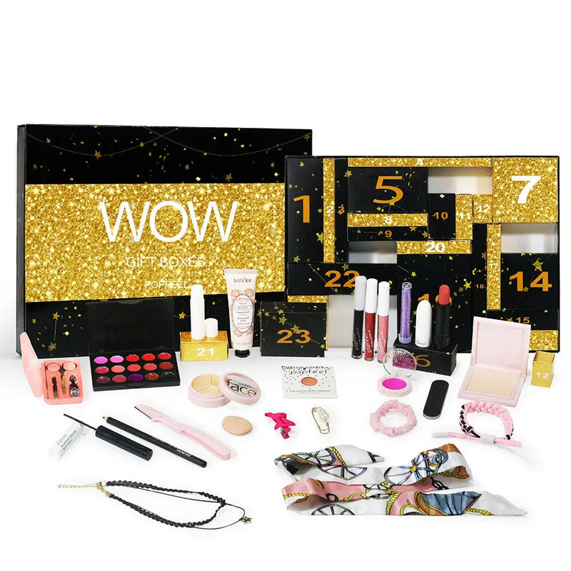 Kosmetický adventní kalendář – beauty doplňky