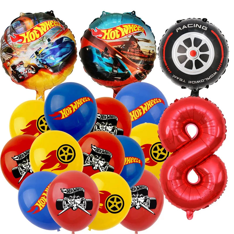 Narozeninové balónky Hot Wheels - více variant