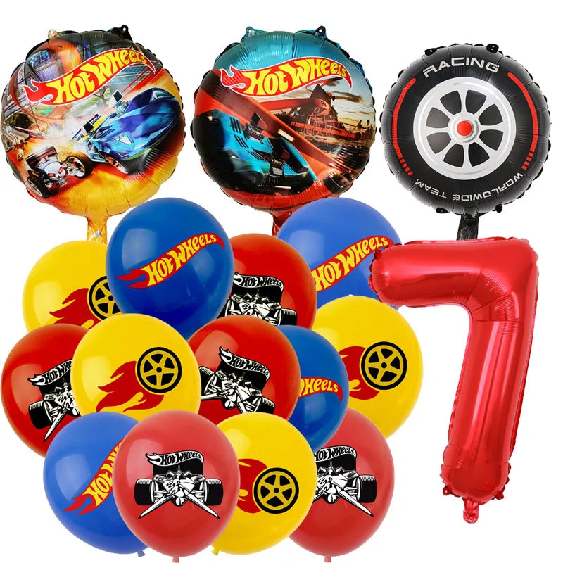 Narozeninové balónky Hot Wheels - více variant