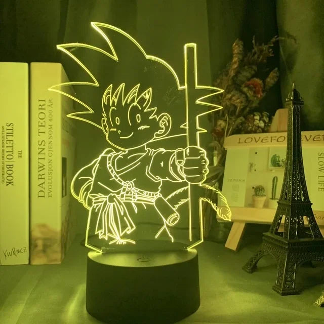 Lampa s 3D iluzí Dragon Ball - více variant