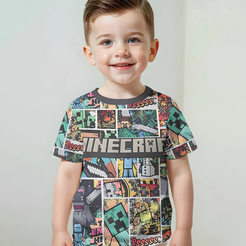 Stylové dětské tričko Minecraft - více variant