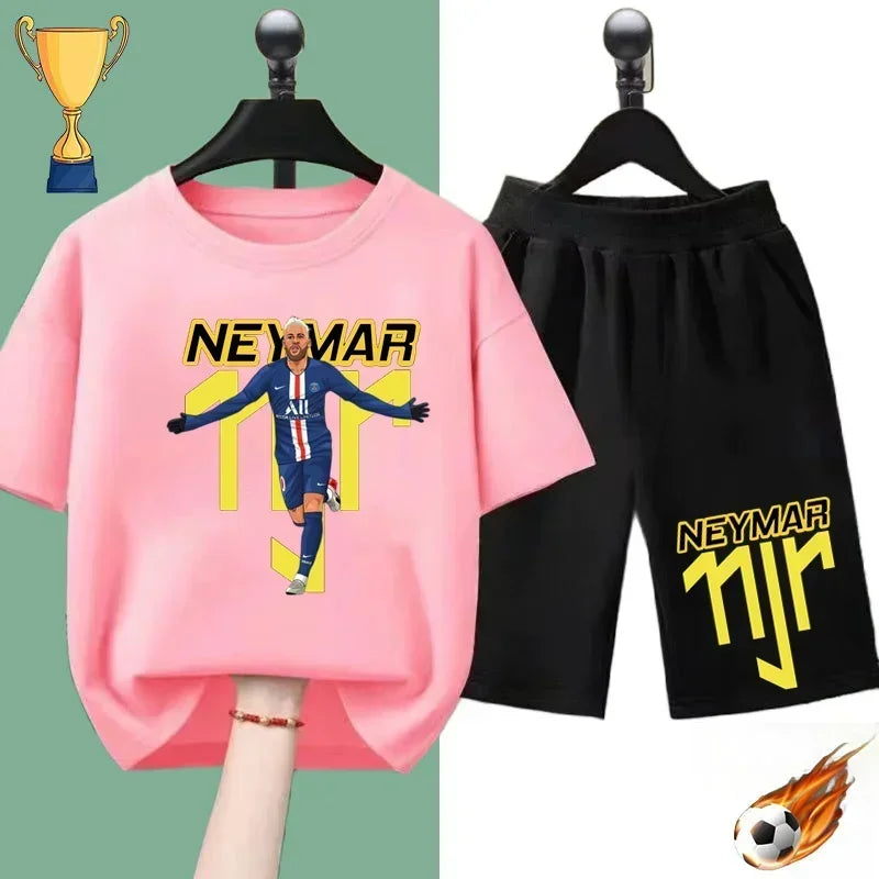 Dětská letní souprava triko a kraťasy Neymar - více variant