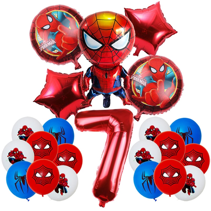 Velký set balónků Spiderman - více variant