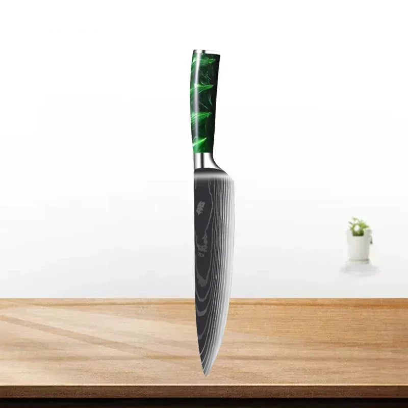 BladeArt™ kuchyňské nože s designovou rukojetí - více variant