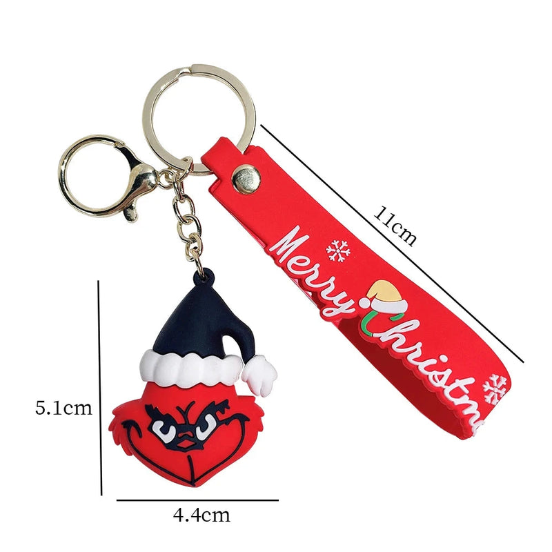 Designová klíčenka Grinch - více variant