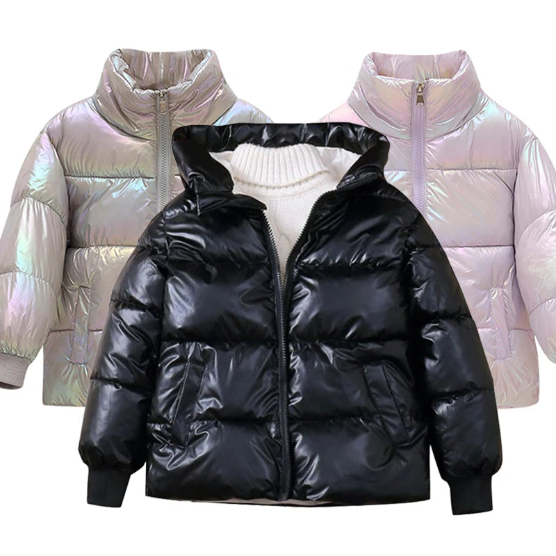 Dívčí zimní péřová bunda - více variant