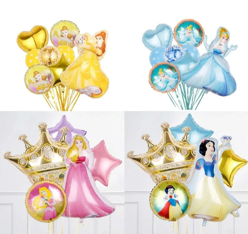 Dívčí balónky princezny - více variant