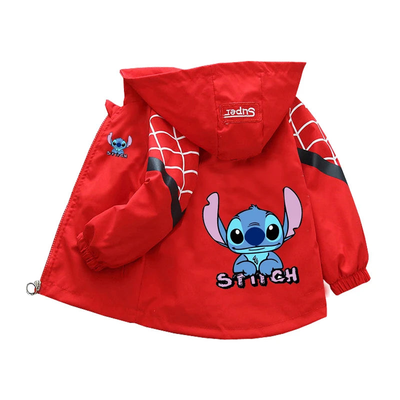 Dětská jarní a podzimní bunda Stitch - více variant