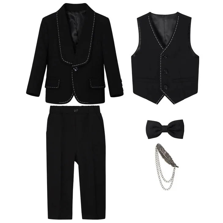 Wedding Elegant™ Elegantní chlapecký oblek na svatbu - více variant