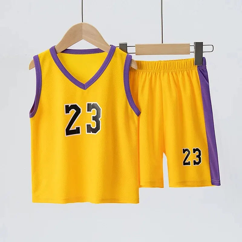 Dětský basketbalový dres a kraťasy - více variant