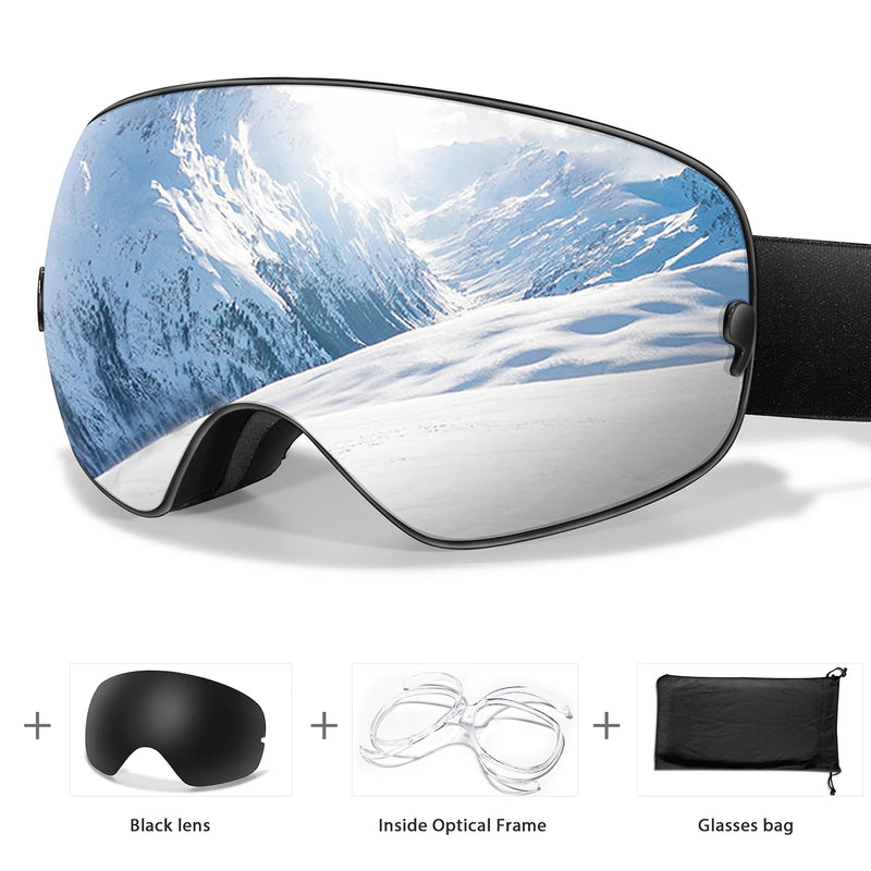 ArcticVision™ Zrcadlové polarizační lyžařské brýle s UV400 ochranou - více variant
