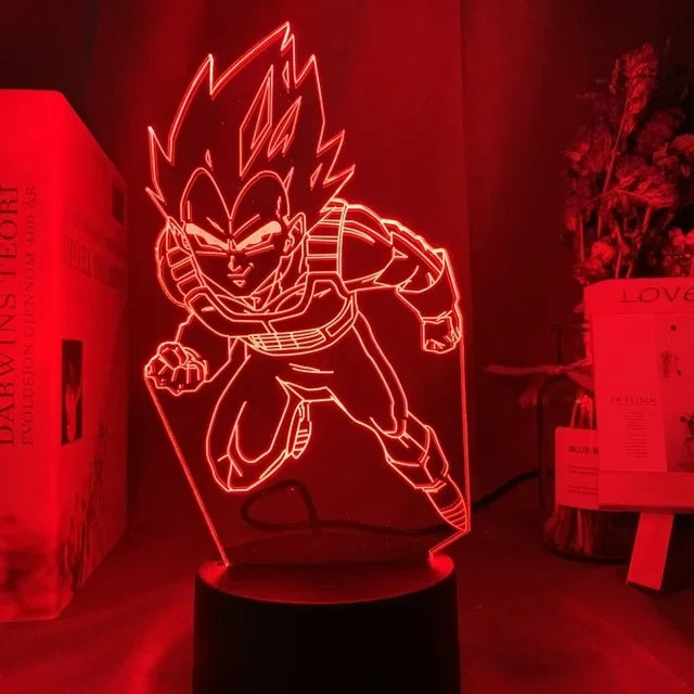 Lampa s 3D iluzí Dragon Ball - více variant