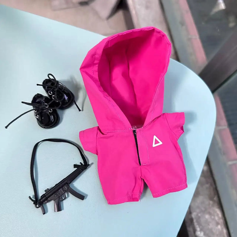 Obleček pro Labubu panenku 17 cm - Squid Game - více variant