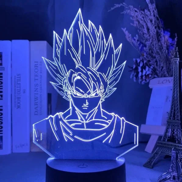 Lampa s 3D iluzí Dragon Ball - více variant