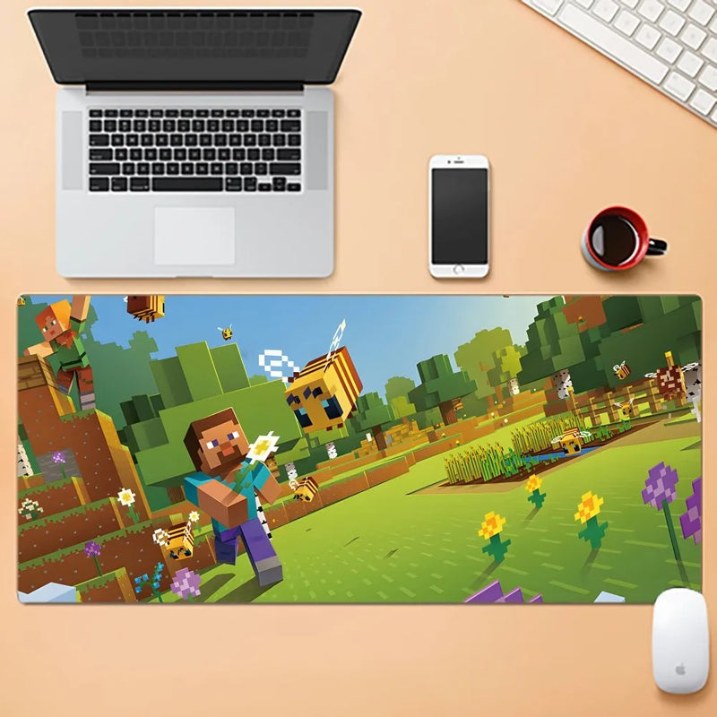 Dětská podložka pod klávesnici a myš Minecraft - více variant