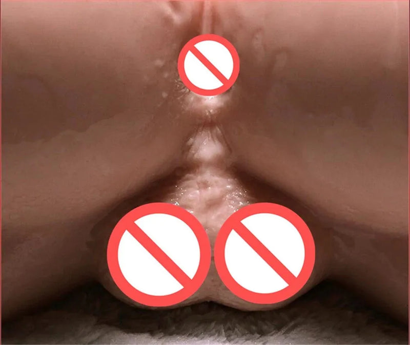 Realistický silikonový masturbátor pro gay muže - pánský zadek