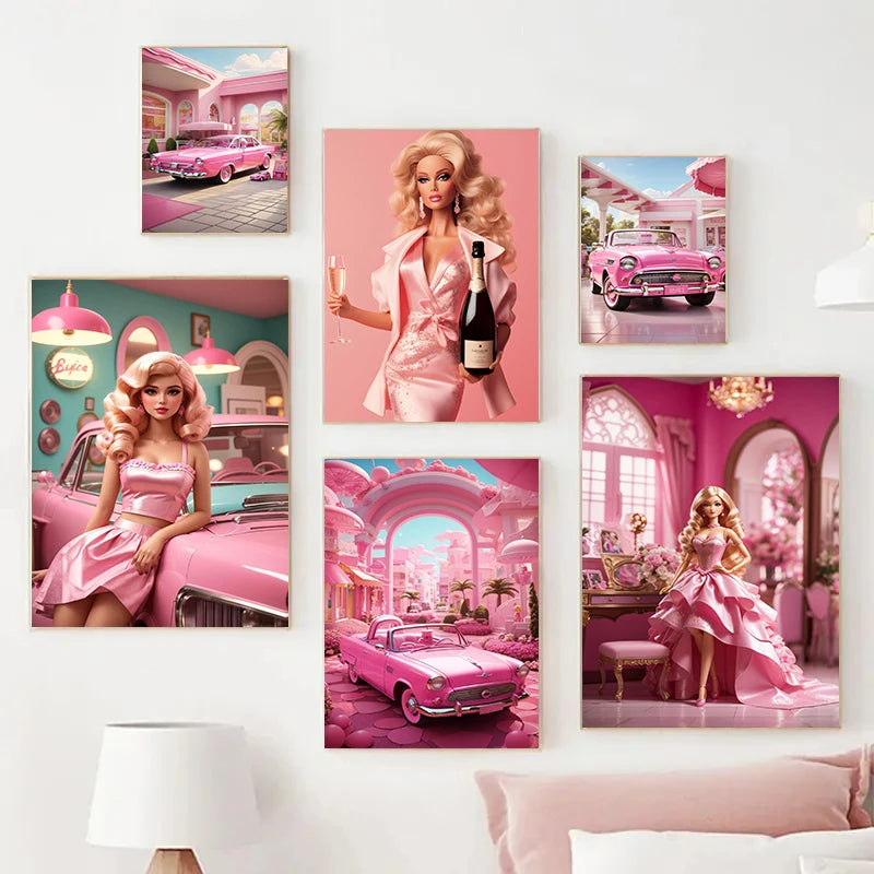 Designový obraz Barbie - více variant