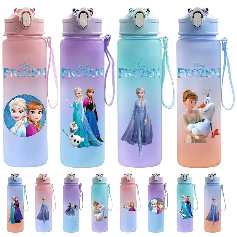 Dívčí láhev na vodu Frozen - více variant