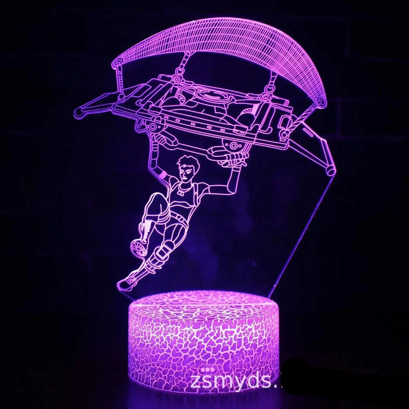 Lampa s 3D iluzí Fortnite - více variant