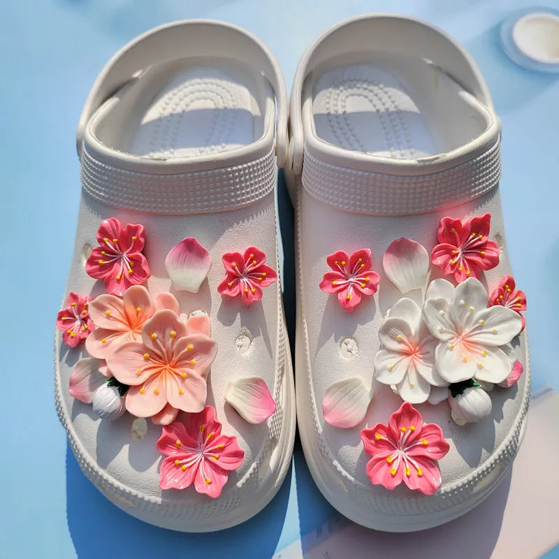 Ozdoby na boty Crocs ve tvaru květin - více variant