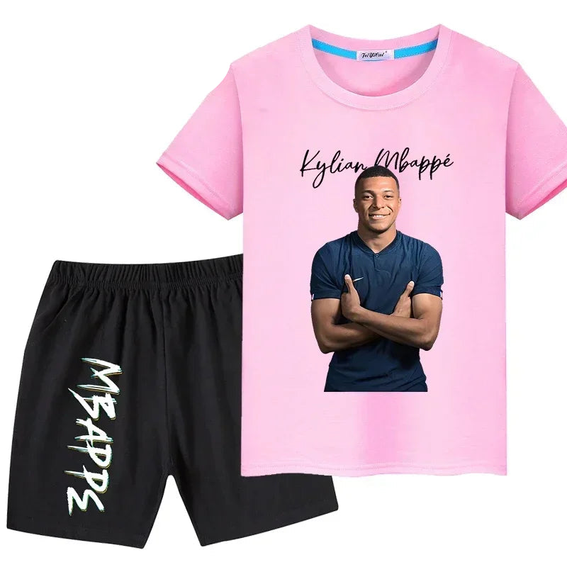 Dětská letní souprava triko a kraťasy Kylian Mbappé - více variant