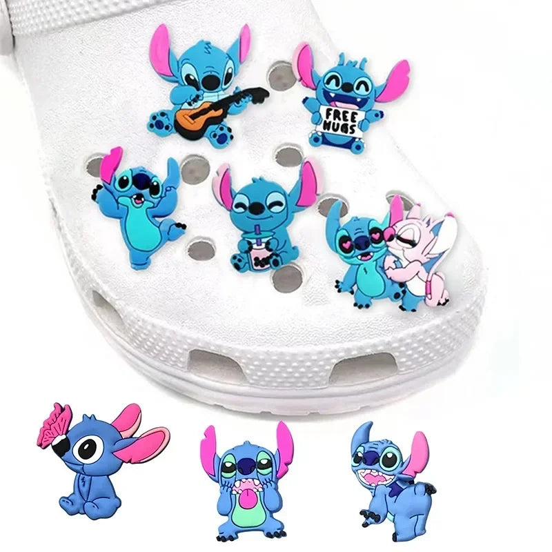 Dětské ozdoby na boty Crocs Stitch - 8 ks