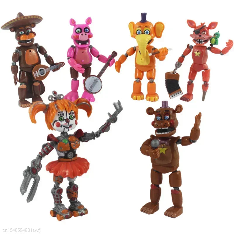 Figurky Five Nights at Freddy's 6 ks