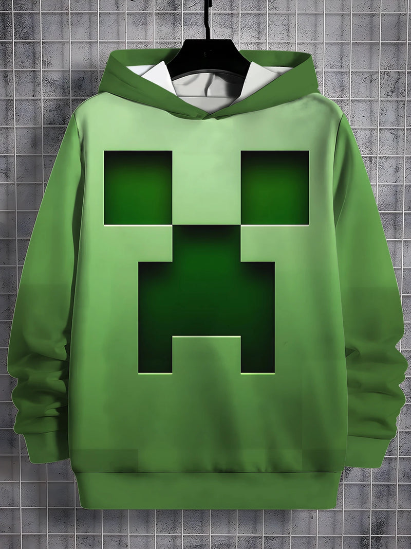 Designová dětská mikina Minecraft - více variant