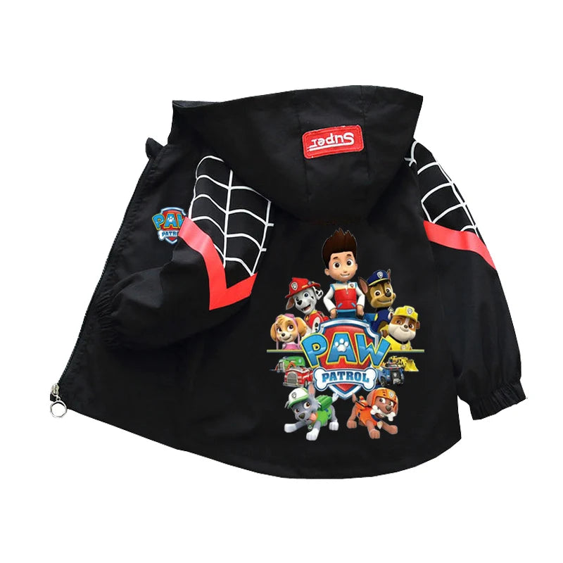 Dětská jarní/podzimní bunda s kapucí Paw Patrol - více variant