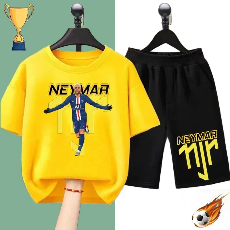 Dětská letní souprava triko a kraťasy Neymar - více variant