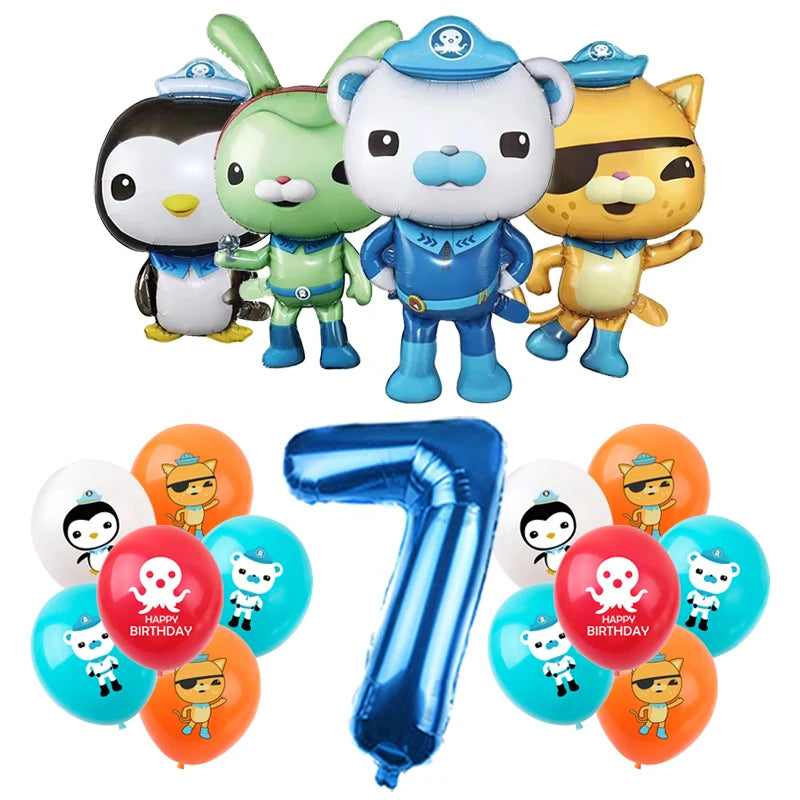Balónková sada Octonauts na narozeniny - více variant